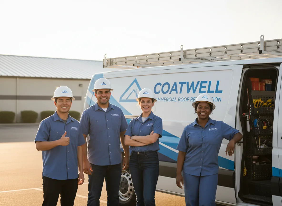Commercial roof coating company in Pheba, MS